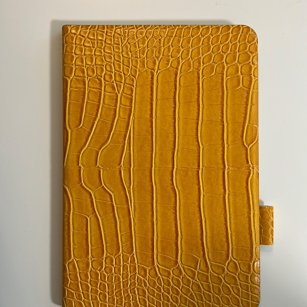 Canary Faux Crocodile iPad Case